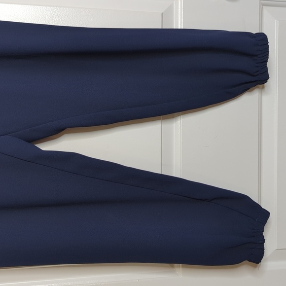 Joie Charlotte C Jogger Pants Side Zipper Pockets Zip Fly Elasticized Hem L - Picture 3 of 10